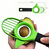 Stainless Steel Avocado Slicer Vegetable Tools for Fruit Slicing - 3-in-1 AvocadoCutter