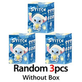 Stitch Sleep Blind Box Plush Pendant Soft Fabric Ornament for Fans - Random 3PCS