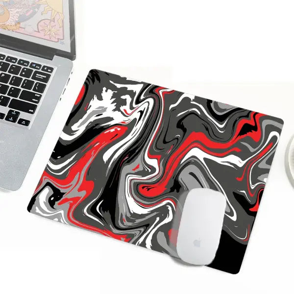 Liquid Mouse Pad Rubber Anime Desk Mat for Gamers