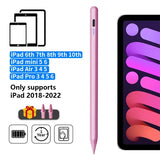 Palm Rejection Stylus Pen Metal Magnetic Suction Fast Charging iPad - pink