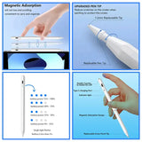 Palm Rejection Stylus Pen Metal Magnetic Suction Fast Charging iPad