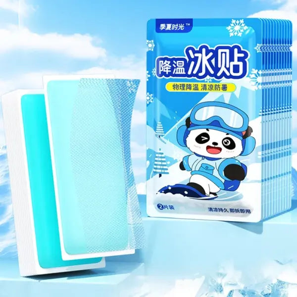 Summer Cooling Patch Ice Pack (Large Blue) – Travel Heat Relief
