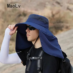 Summer Sun Hat – Double Layer UV Protection Fishing & Outdoor Cap - Himpall