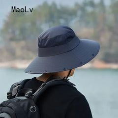 Summer Sun Hat – Double Layer UV Protection Fishing & Outdoor Cap - Himpall