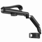 Sun Visor Phone Holder Black 360 Rotating Navigation Mount - green