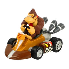 Super Mario Pull Back Car Action Figure Set for Kids and Collectors - Himpall