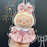 Sweet Princess Style Doll’s Cloth for Labubu 17cm The Monster Outfit Accessories Clothing DIY Kids Gift High-quality