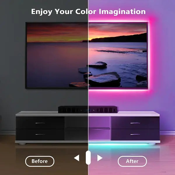 USB RGB LED Strip for Unisex (SMD5050) for Bluetooth TV Desktop