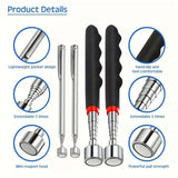 Telescopic Magnet Picking Tool Extendable Metal Retrieval Device
