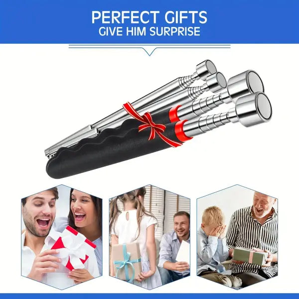 Telescopic Magnet Picking Tool Extendable Metal Retrieval Device