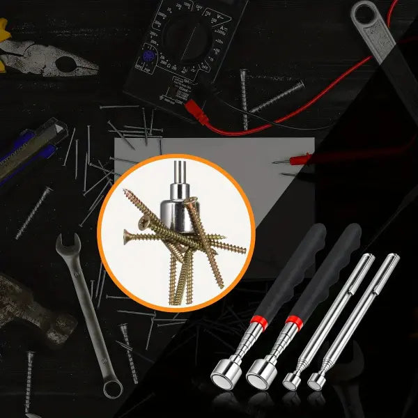 Telescopic Magnet Picking Tool Extendable Metal Retrieval Device