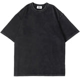 Summer Cotton Knit Print O Neck Top with Product Care Instructions
