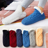 Thick Acrylic Model Number Slipper Socks for Men (Polyester) Low Tube Thickness