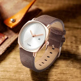 TOMI Mens Quartz Watch Alloy Case Casual Style