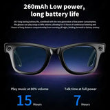Camera Video Recording Smart Glasses with AI Translation