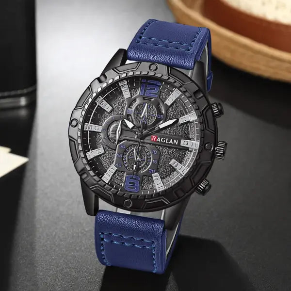 Wal-Joy Leather Band Type Fashion Watch for Men (Alloy) – Casual Gift