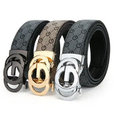 Top genuine leather and cowhide material men’s belt fashion casual luxury brand men’s belt jeans versatile design belt