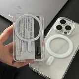 Transparent MagSafe Card Holder for iPhone 17 and 16 Pro Max Model6 - 1PCS