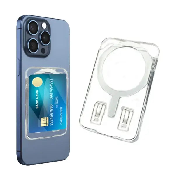 Transparent MagSafe Card Holder for iPhone 17 and 16 Pro Max Model6 - 1PCS