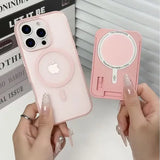 Transparent MagSafe Card Holder for iPhone 17 and 16 Pro Max Model6 - 1PCS