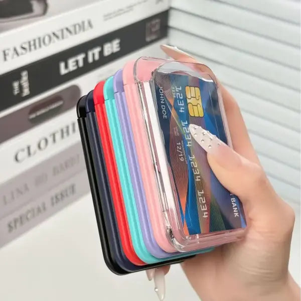 Transparent MagSafe Card Holder for iPhone 17 and 16 Pro Max Model6 - 1PCS
