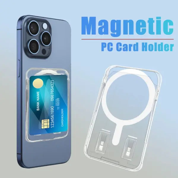 Transparent MagSafe Card Holder for iPhone 17 and 16 Pro Max Model6 - 1PCS