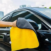 Two-color Couble-sided Car Dual-use Cleaning Car Wash Towel