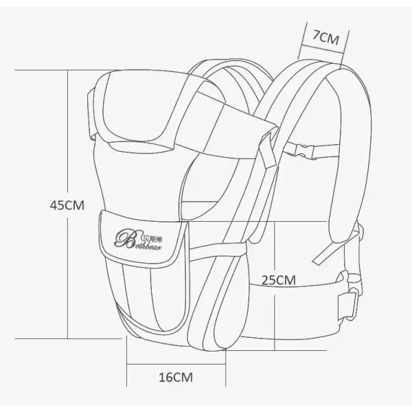 Ultimate Comfort Child Baby Carrier for Mother and Baby Enthusiasts