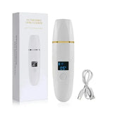 Ultrasonic Facial Scrubber for Deep Cleaning Skin Care Device - White