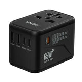 Universal Travel Adapter All-in-One Charger for Global Travel - 65W GaN 2U3C / Universal Plug