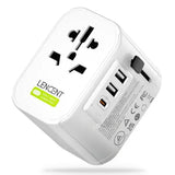 Universal Travel Adapter All-in-One Charger for Global Travel - Grounding 2U1C / Universal Plug