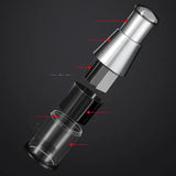 Upgraded Stainless Steel Garlic Pressing Cutter Manual Vegetable Chopper - Black - None