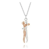 Valentine’s Day Gifts Romantic Couple Jewelry Love Necklaces - Rose gold