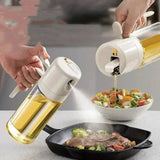 Versatile Olive Oil Sprayer for Enhanced Cooking Experience - 550ml Warm Gray - Oil Pourers Sprayer