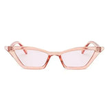 Vintage Cat Eye Sunglasses for Every Occasion with Retro Flair - clear pink