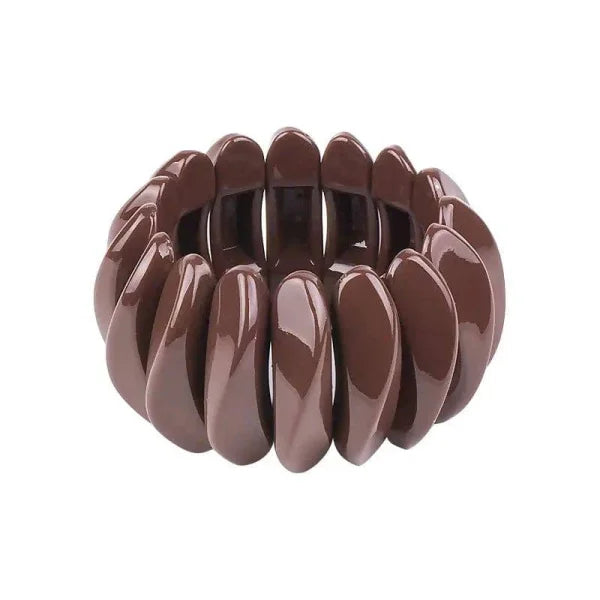 Vintage Cuff Bracelet Handcrafted Resin Fashion Jewelry for Women - Himpall