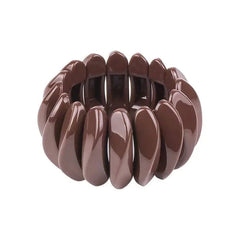 Vintage Cuff Bracelet Handcrafted Resin Fashion Jewelry for Women - Himpall