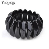 Vintage Cuff Bracelet Handcrafted Resin Fashion Jewelry for Women