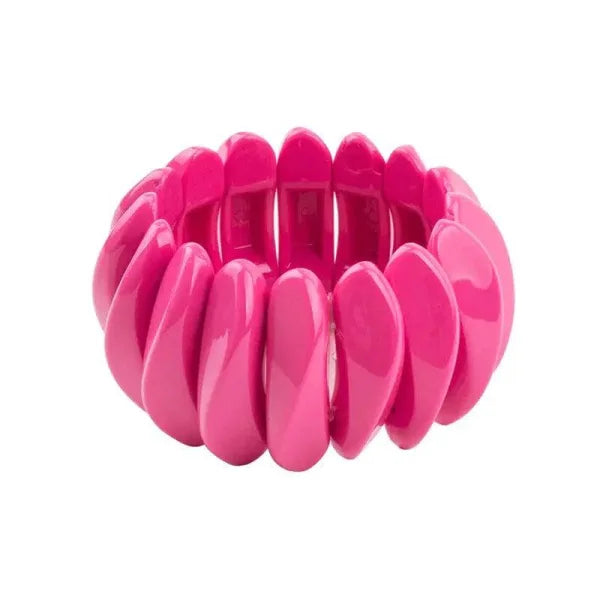 Vintage Cuff Bracelet Handcrafted Resin Fashion Jewelry for Women - Himpall