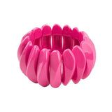 Vintage Cuff Bracelet Handcrafted Resin Fashion Jewelry for Women - color-11