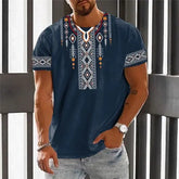 Men Casual Spring Summer Polyester Fabric Composition Oversized T Shirt Style - H24091518086 / S
