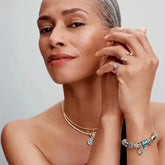 925 Sterling Silver Moissanite Heart Crown Ring – 6-Claw Cubic Zirconia Ring for Women Anniversary Gift