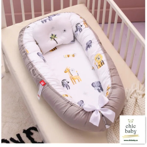 Washable Portable Travel Crib for Infants and Kids - Himpall