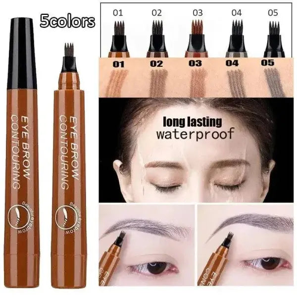 Waterproof Brow Pen for Precision and Long-Lasting Brow Definition