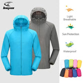 Waterproof Camping Rain Jacket and Sun Protection Windbreaker for All - Himpall