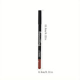 Waterproof Matte Lipliner Pencil Red Contour Tint