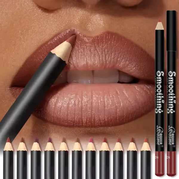 Waterproof Matte Lipliner Pencil Red Contour Tint