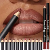 Waterproof Matte Lipliner Pencil Red Contour Tint