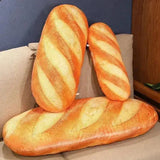 Whimsical French Bread Pillow for a Cozy Decorative Accent