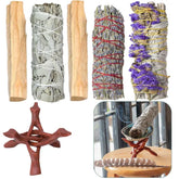 White Sage Bundles for Spiritual Meditation and Energy Cleansing - Himpall